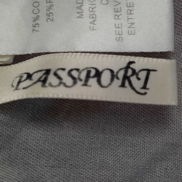 Vintage PassPort Grey Ombre Sleeveless Button Up Tank Size Medium - Picture 2 of 11